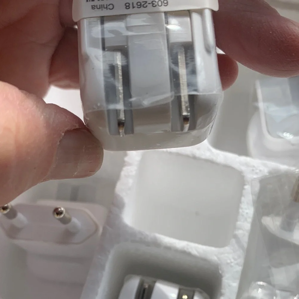 Apple World Travel Adapter Kit - Gray and White